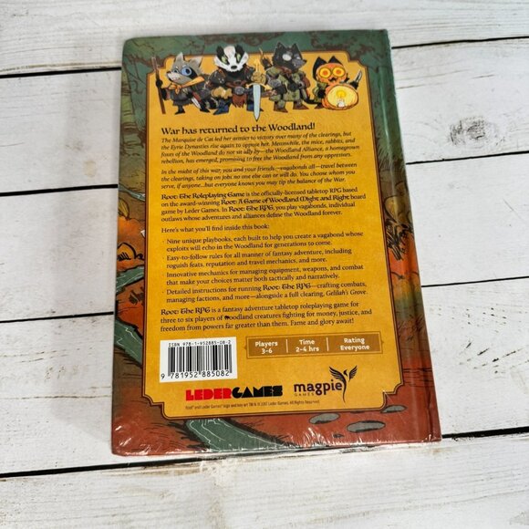 Root Woodland Adventure The Roleplaying Game Core Book 2017 by Magpie Hardcover - Picture 2 of 2